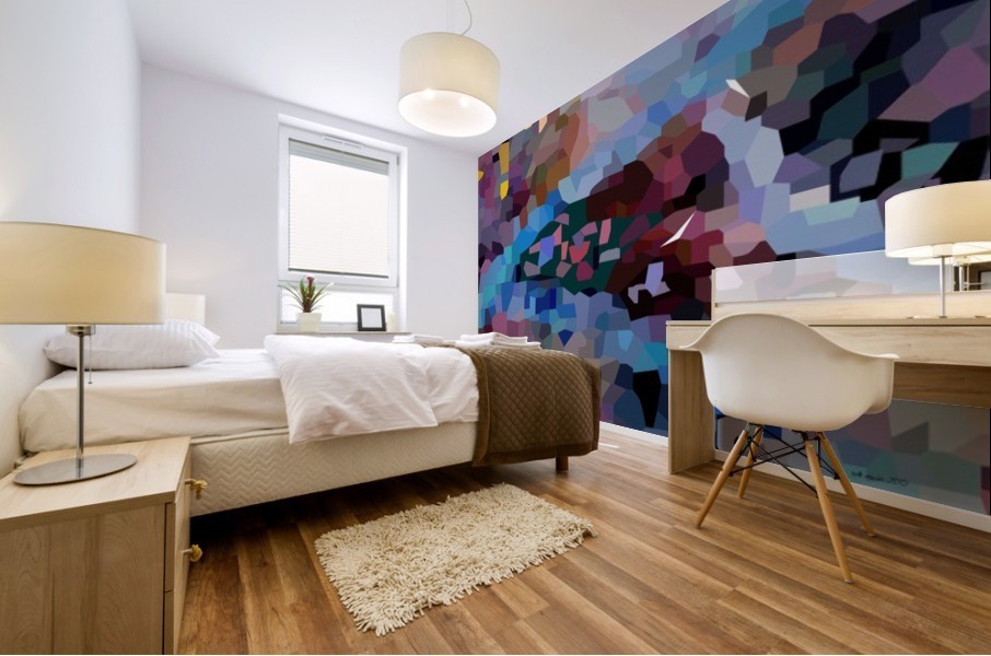 dialogue and diatribe Mural print