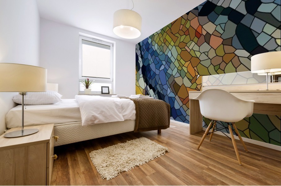 divine intervention Mural print