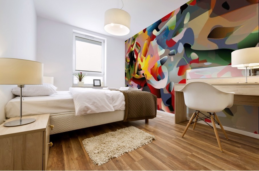 paradigm shift Mural print