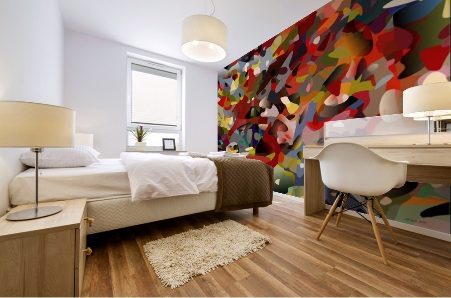 crosstown traffic Mural print