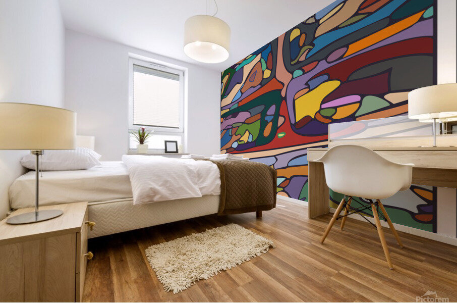Overwhelming Odds Mural print