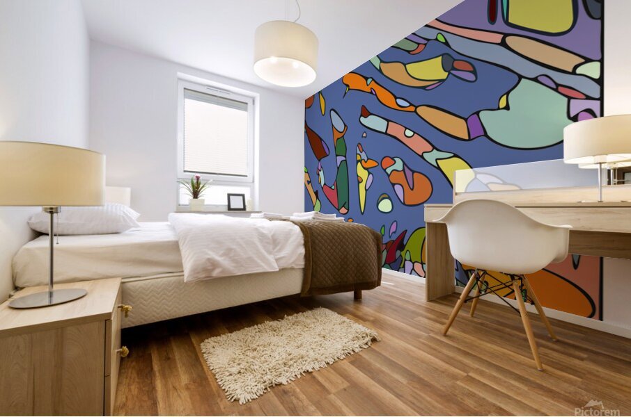 Escape Yourself Mural print