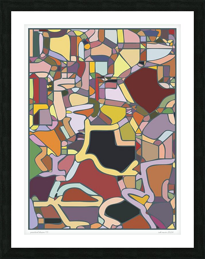 practical dream  5 Picture Frame print