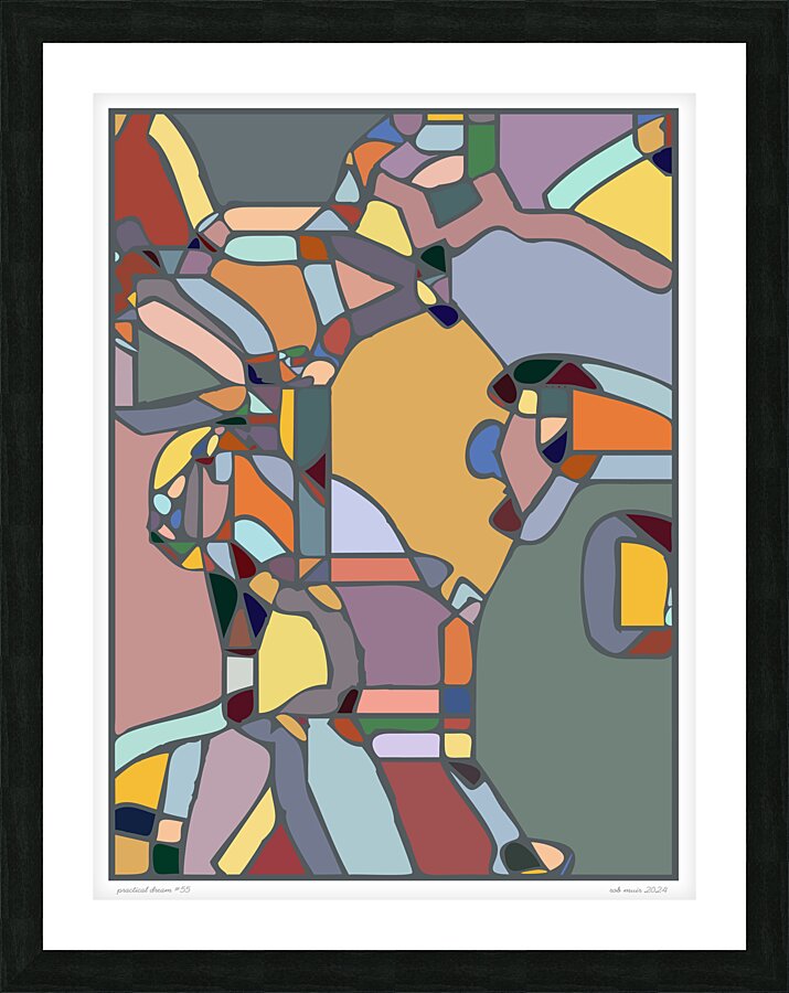 practical dream 55 Picture Frame print