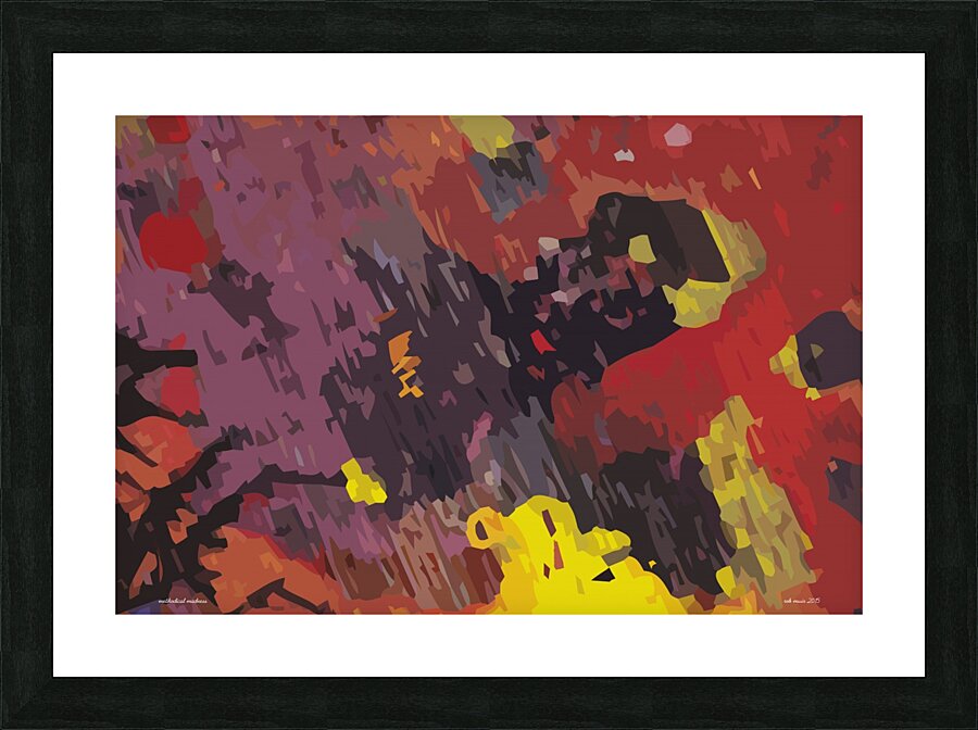 methodical madness Picture Frame print