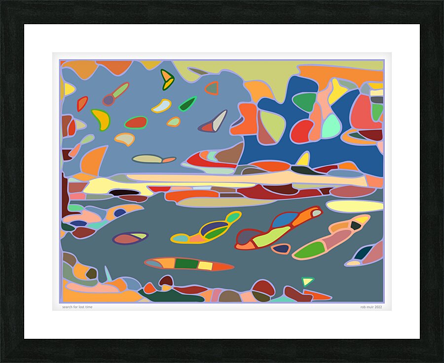 Search For Lost Time Picture Frame print
