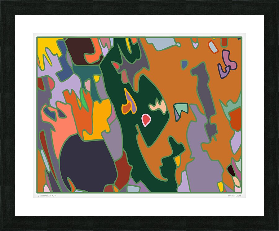 Practical Dream 24 Picture Frame print