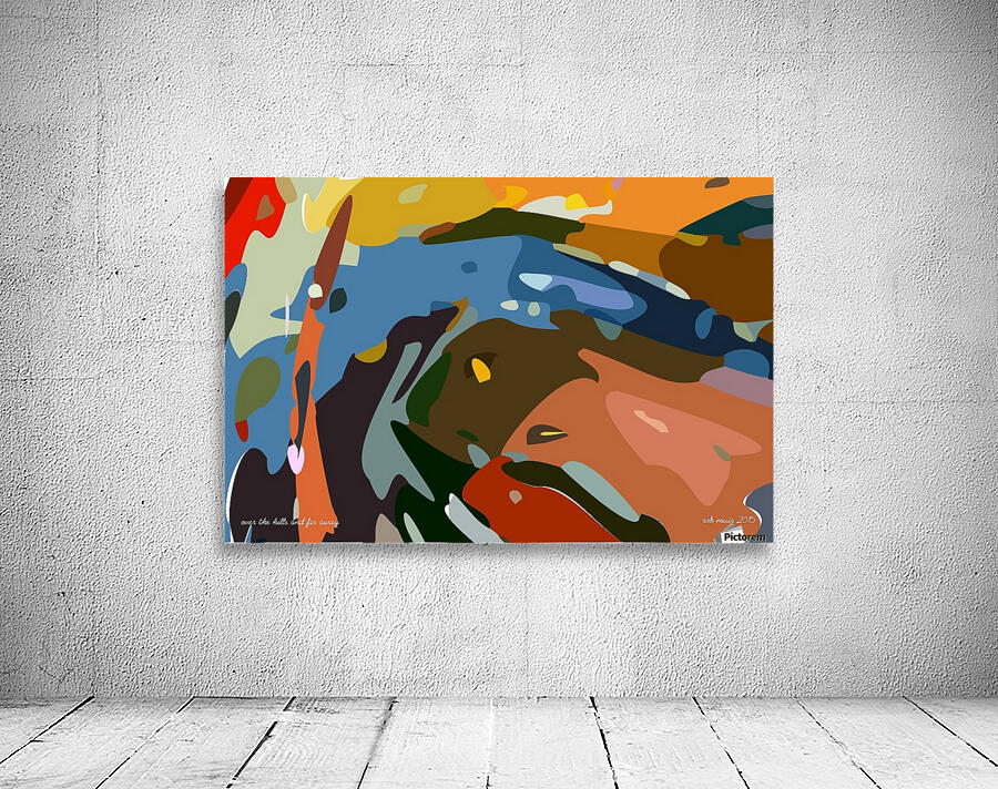 over the hills Wall Preview