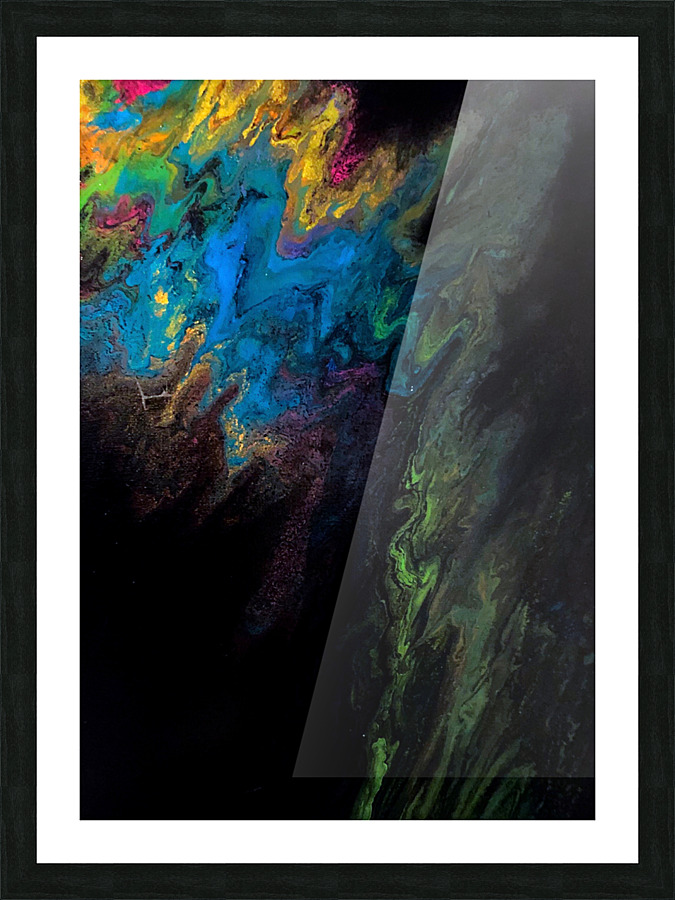 Northern Lights Picture Frame print