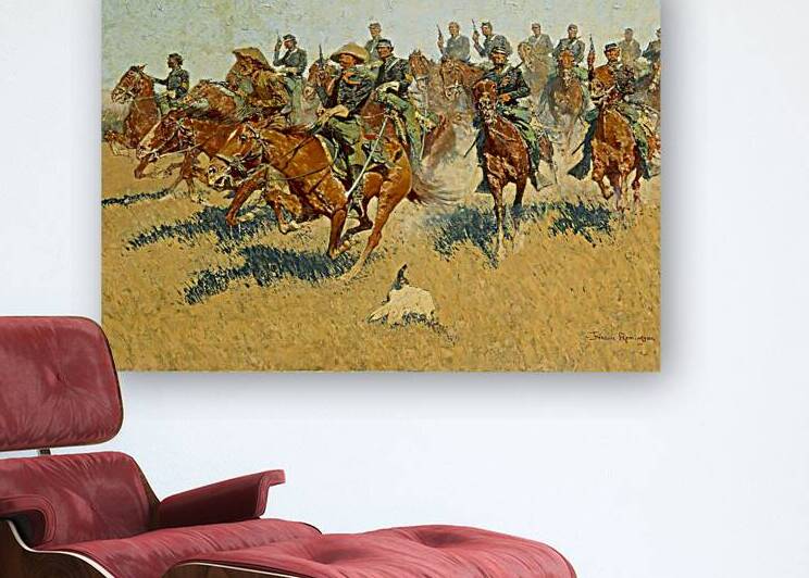 On The Southern Plains Western Art by Frederic Remington by Fabricci
