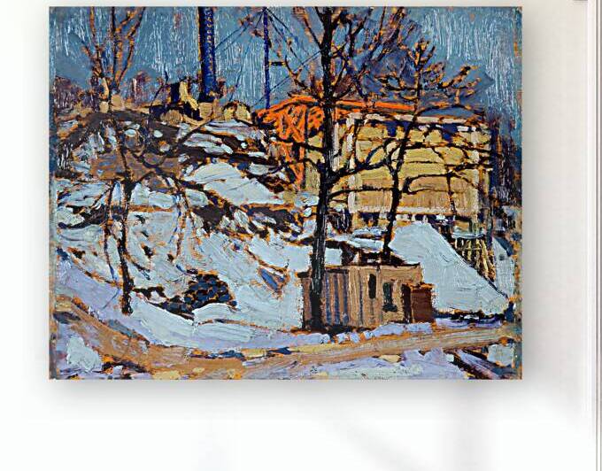 “Twilight” Landscape Painting by Canadian Artist Tom Thompson by Fabricci