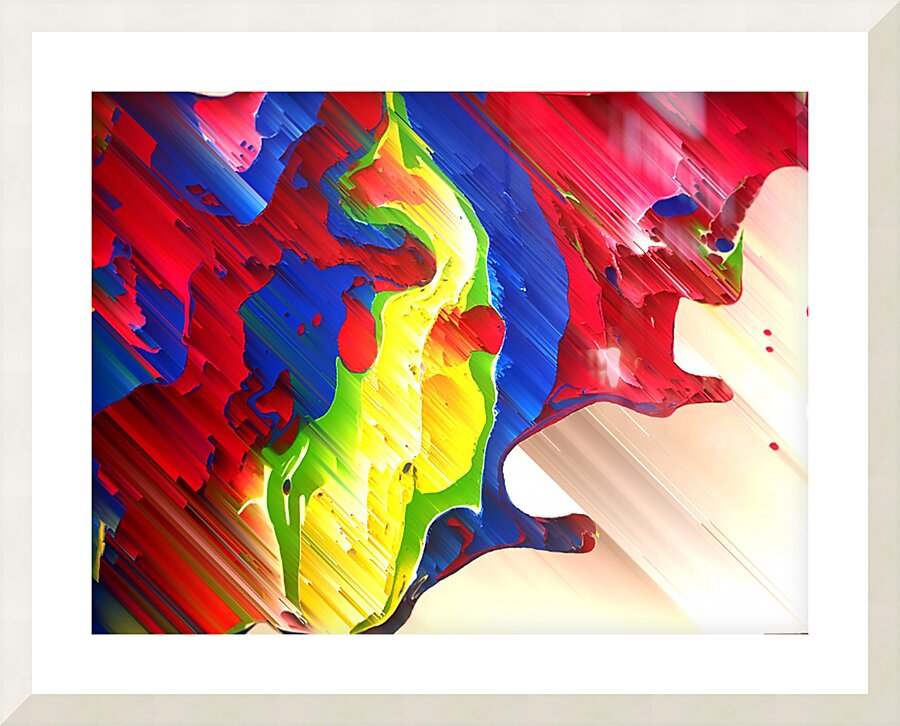 breathe Picture Frame print