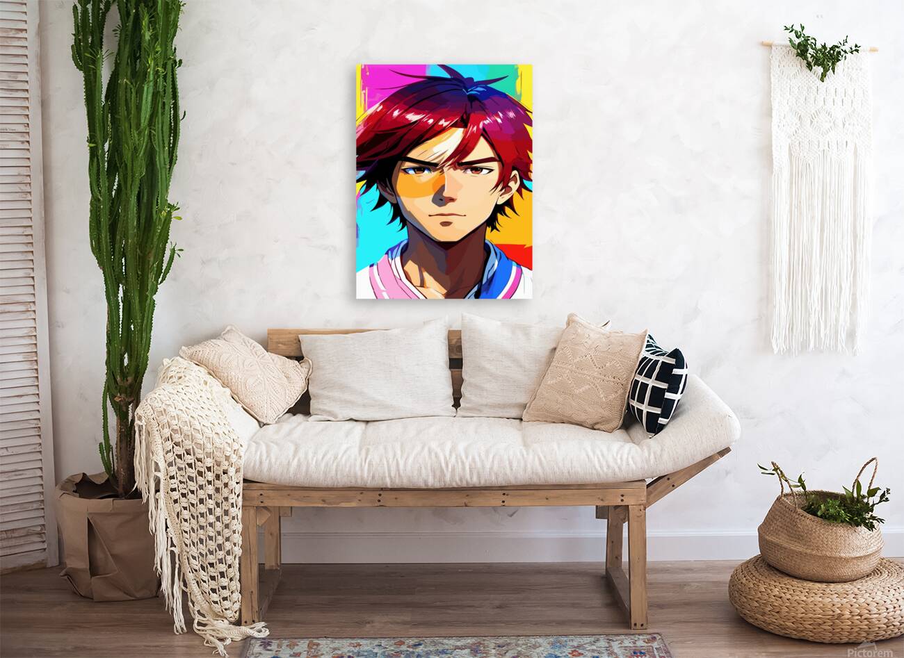 Anime hero .  Reproduction