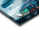 A Cyberpunk Cityscape  Acrylic print