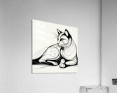 Abstract Cat Acrylic Print