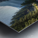 Calm Mountain Valley  Metal print