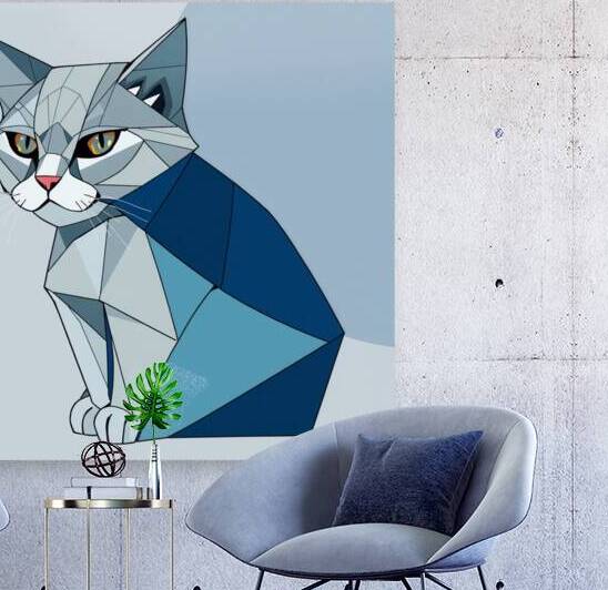 Picture a cat reimagined Reproduction