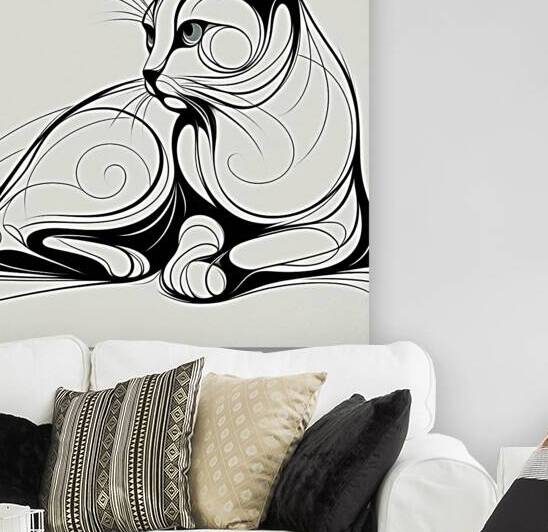 Abstract Cat by ArtWear