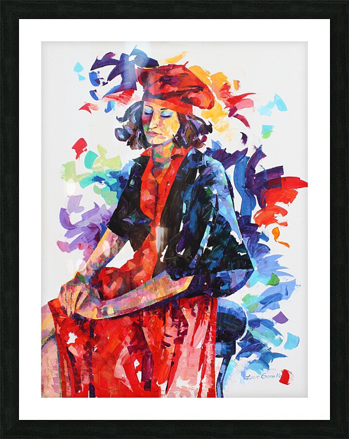 953 - Avec Grace Picture Frame print