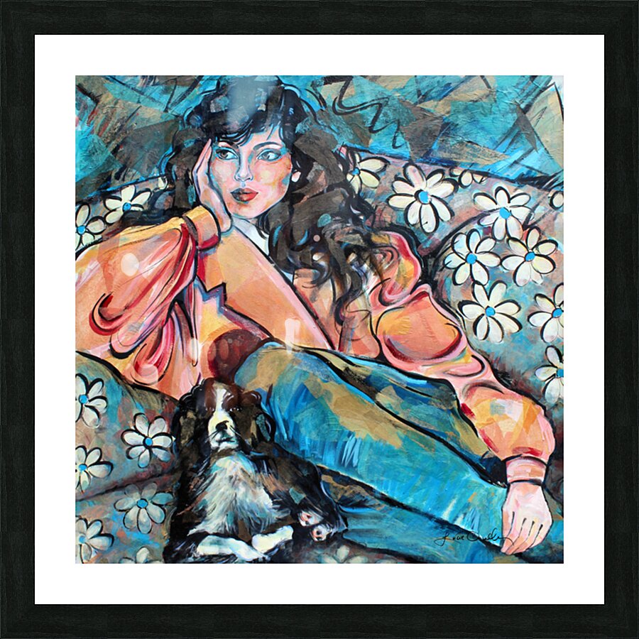 4524- Elodie  Picture Frame print