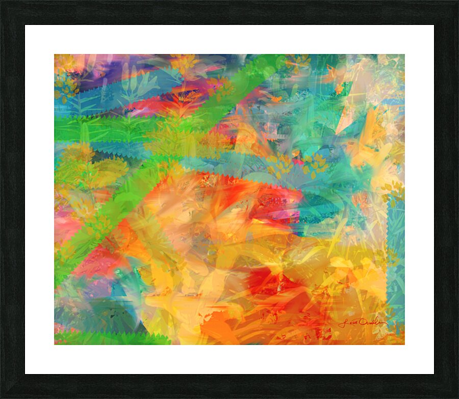 8012 - Symbiose Picture Frame print