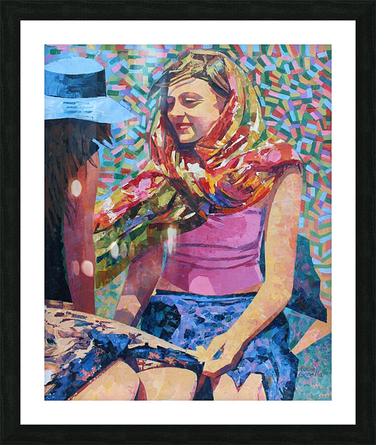 963 - Confidences Picture Frame print