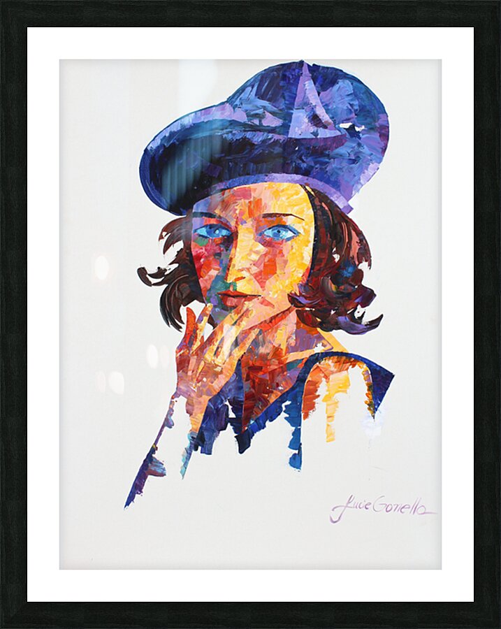 1022 - Ma copine Picture Frame print