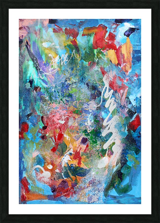 3001 - Vague  Picture Frame print