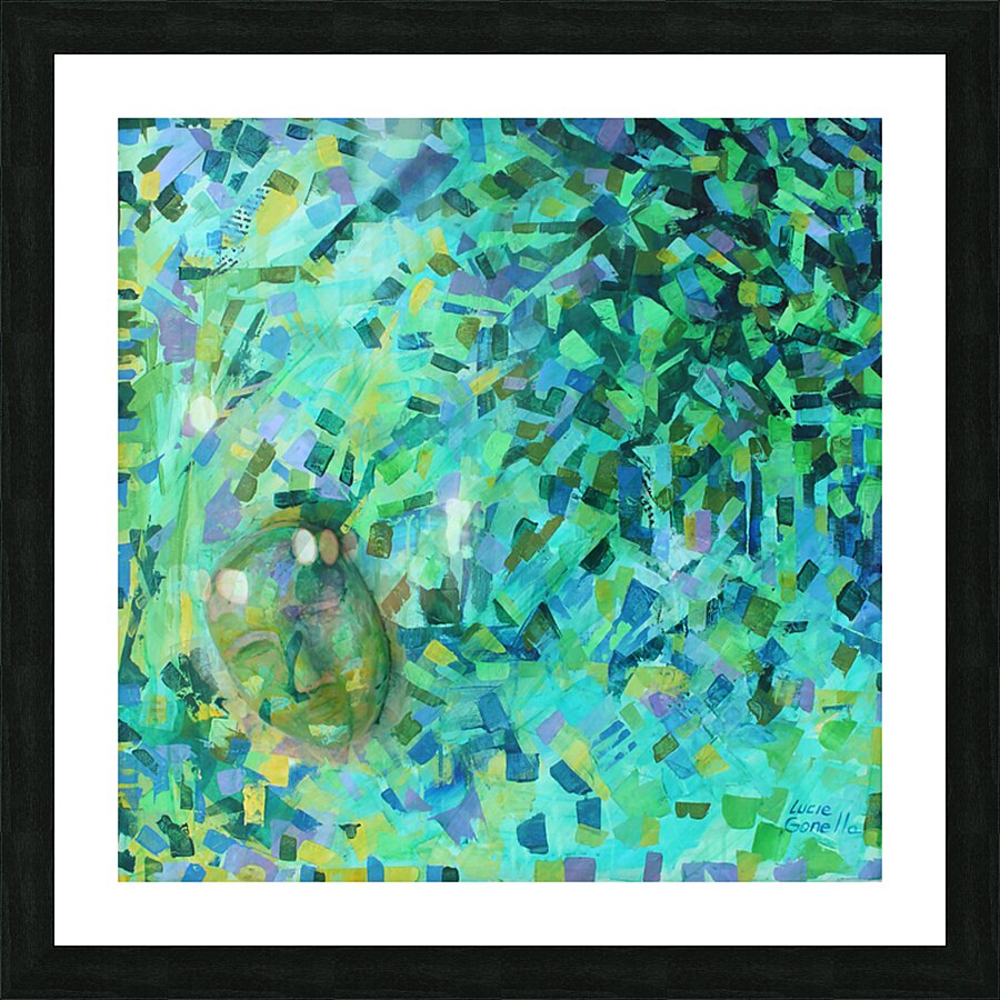 3004 - Cache cache Picture Frame print