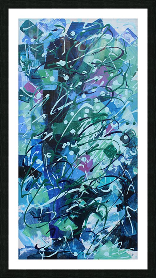 3008 - Dans laction Picture Frame print