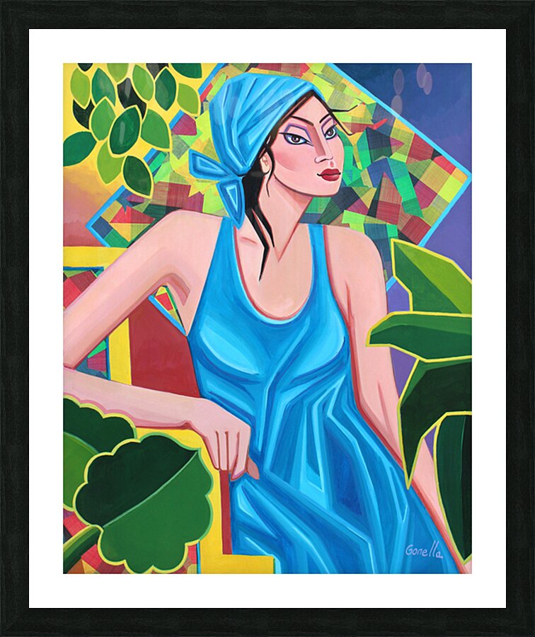 4517 - Regard intense  Picture Frame print