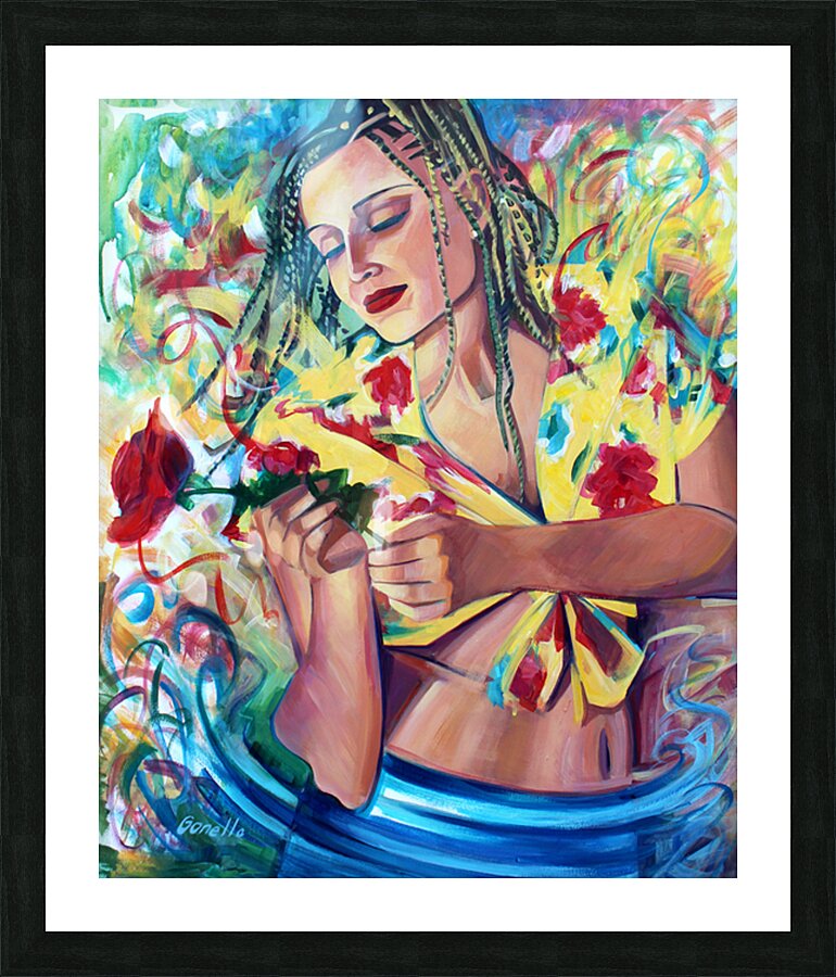 6007 - Pour toi  Picture Frame print
