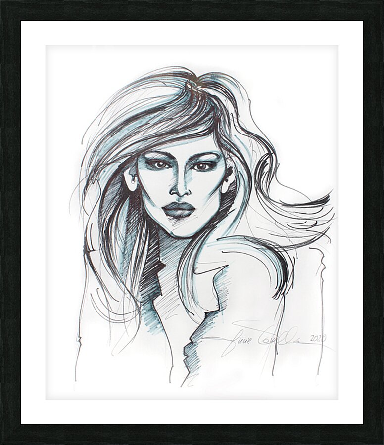 7515 - Darling  Picture Frame print