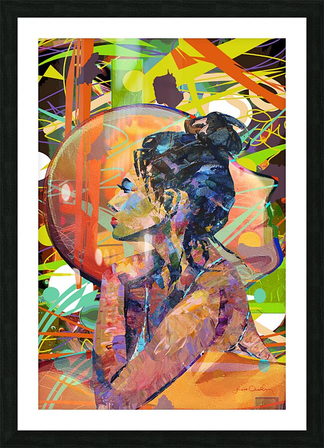  7999 - I hear singing Picture Frame print