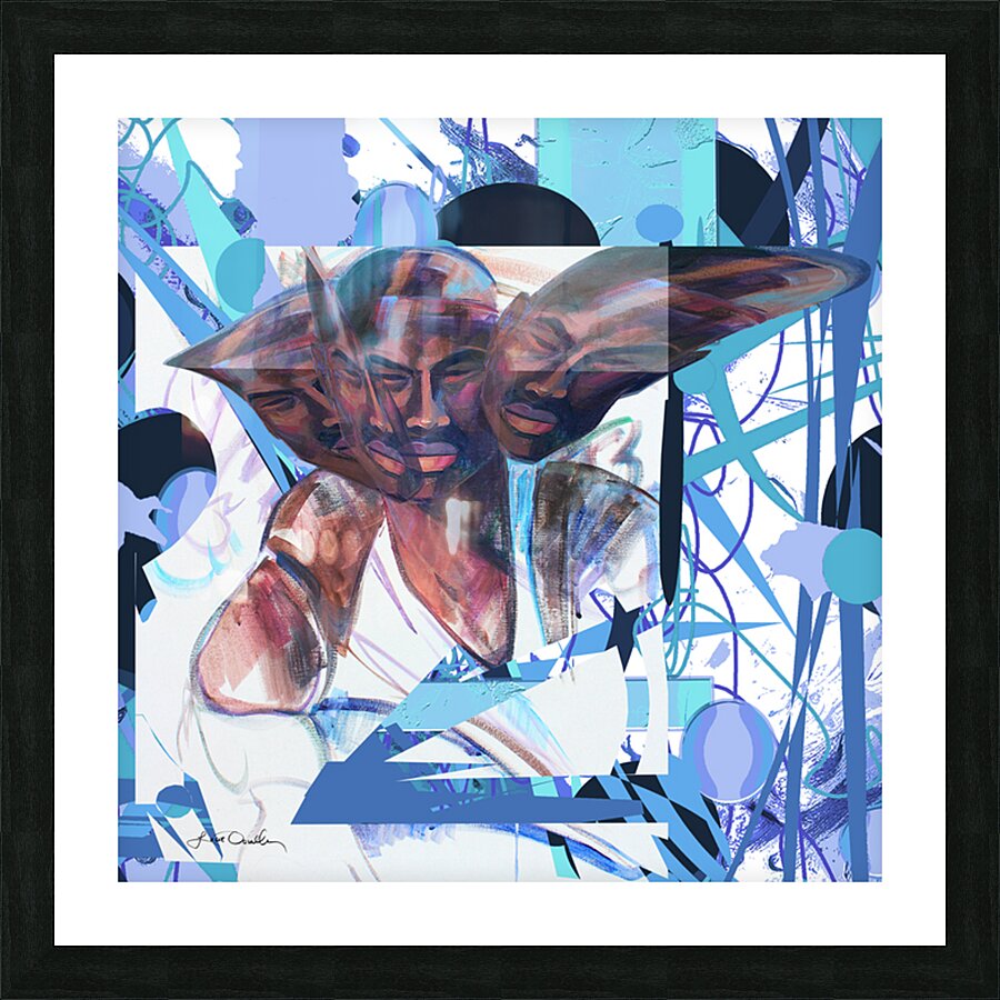 8000 -  When everything goes haywire Picture Frame print