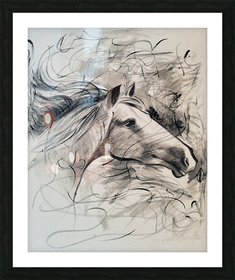7518 - Chevaleresque  Picture Frame print