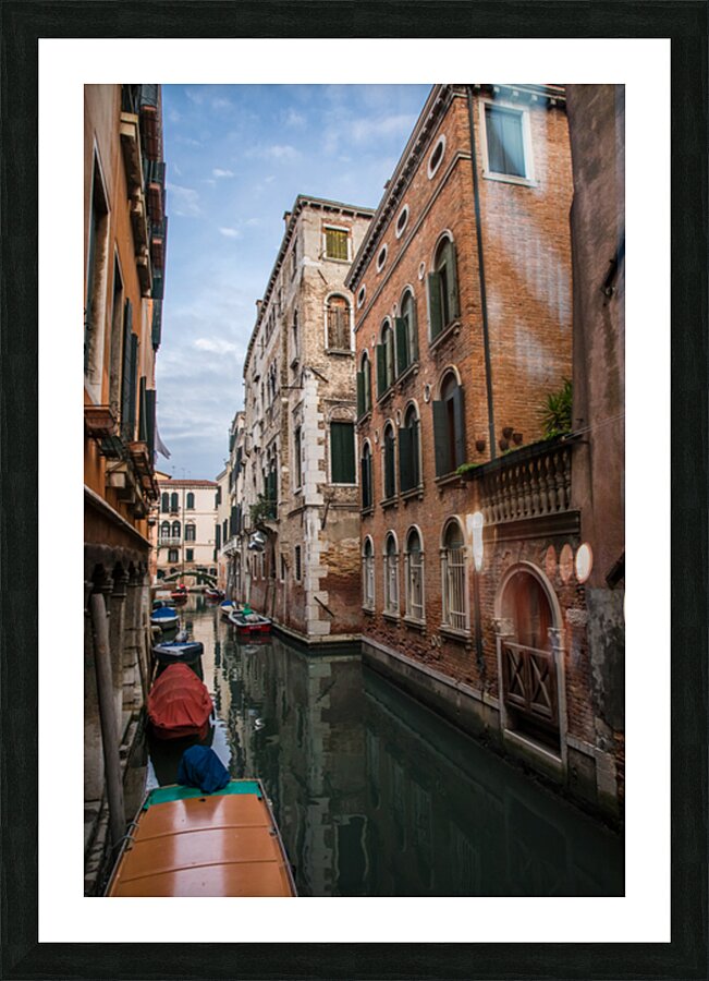 Downriver Picture Frame print