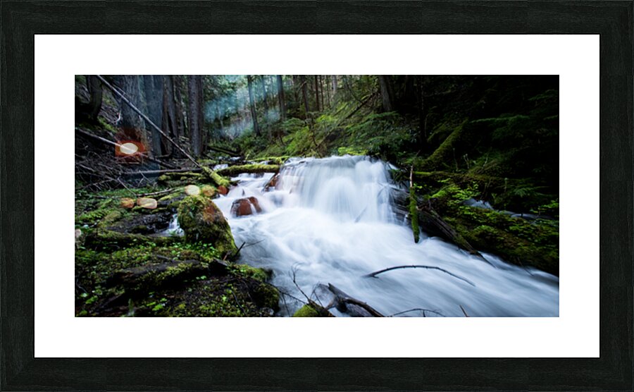 Overflow Pano Picture Frame print