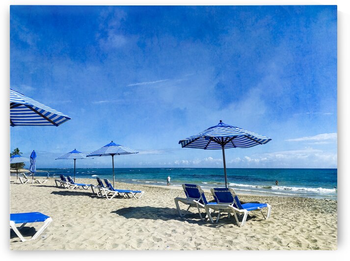Beach Day in Dominican Republic by Debra Martz Photography