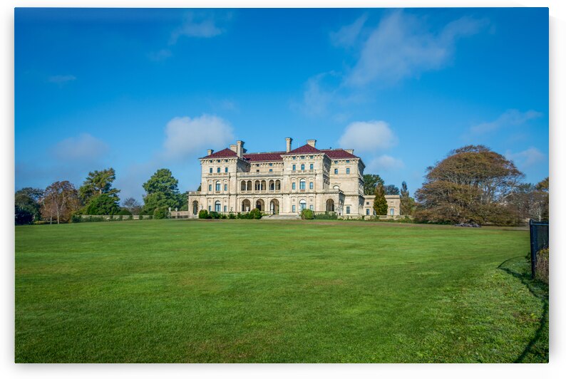 The Breakers Back Lawn Newport Rhode Island by Debra Martz Photography