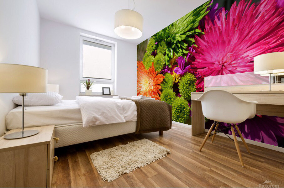 Flower Power Mural print