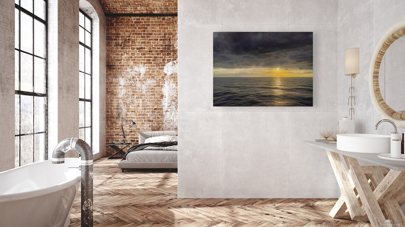 Atlantic Ocean Sunset Reproduction