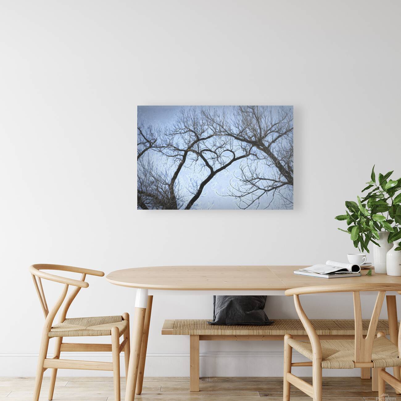 I Heart This Tree Painterly Reproduction