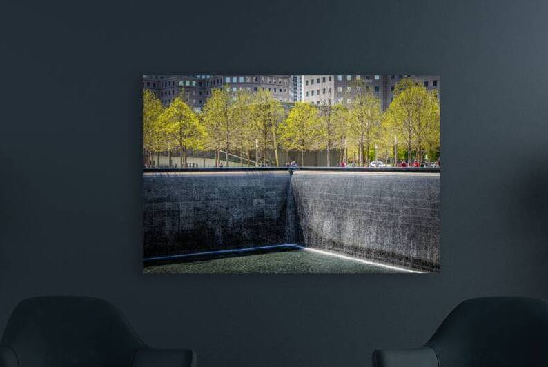 Waterfalls of September 11 Memorial Pool  by Debra Martz Photography