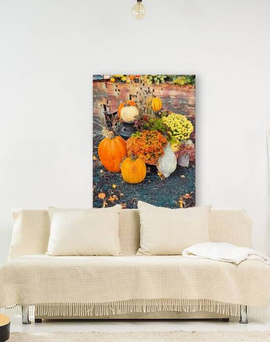 Decorated for Autumn by Debra Martz Photography