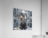 Psychotronic robot Acrylic Print