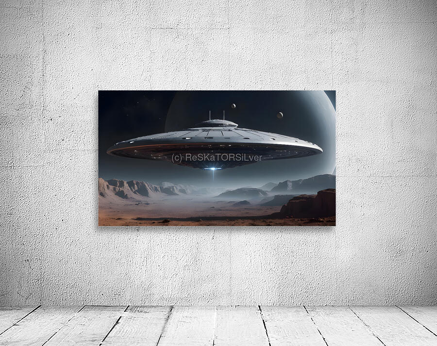 Desert Mystery – A massive UFO over the desert Wall Preview