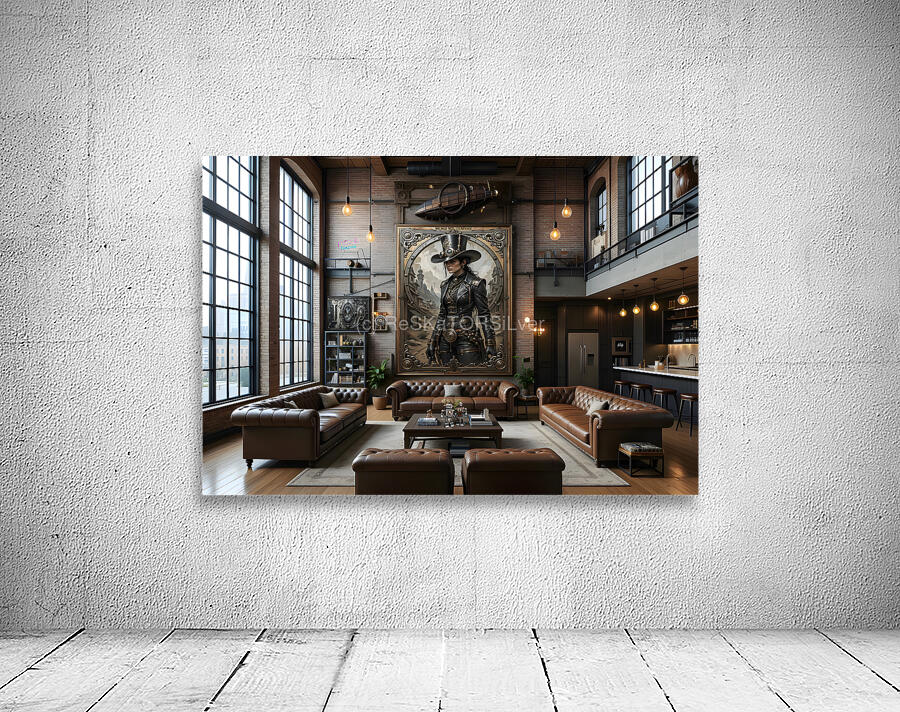  Loft  Wild West Steampunk Wall Preview