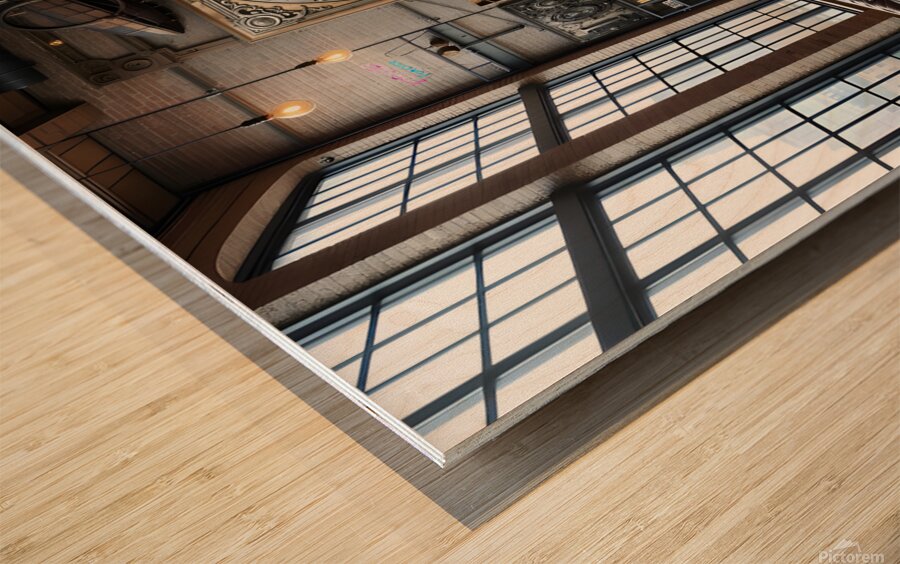  Loft  Wild West Steampunk Wood print