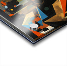 Side Light and Shadow: A Dramatic Study in Abstract Figuration” Acrylic print